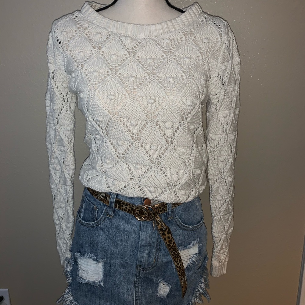 Tommy Hilfiger Ivory Sweater